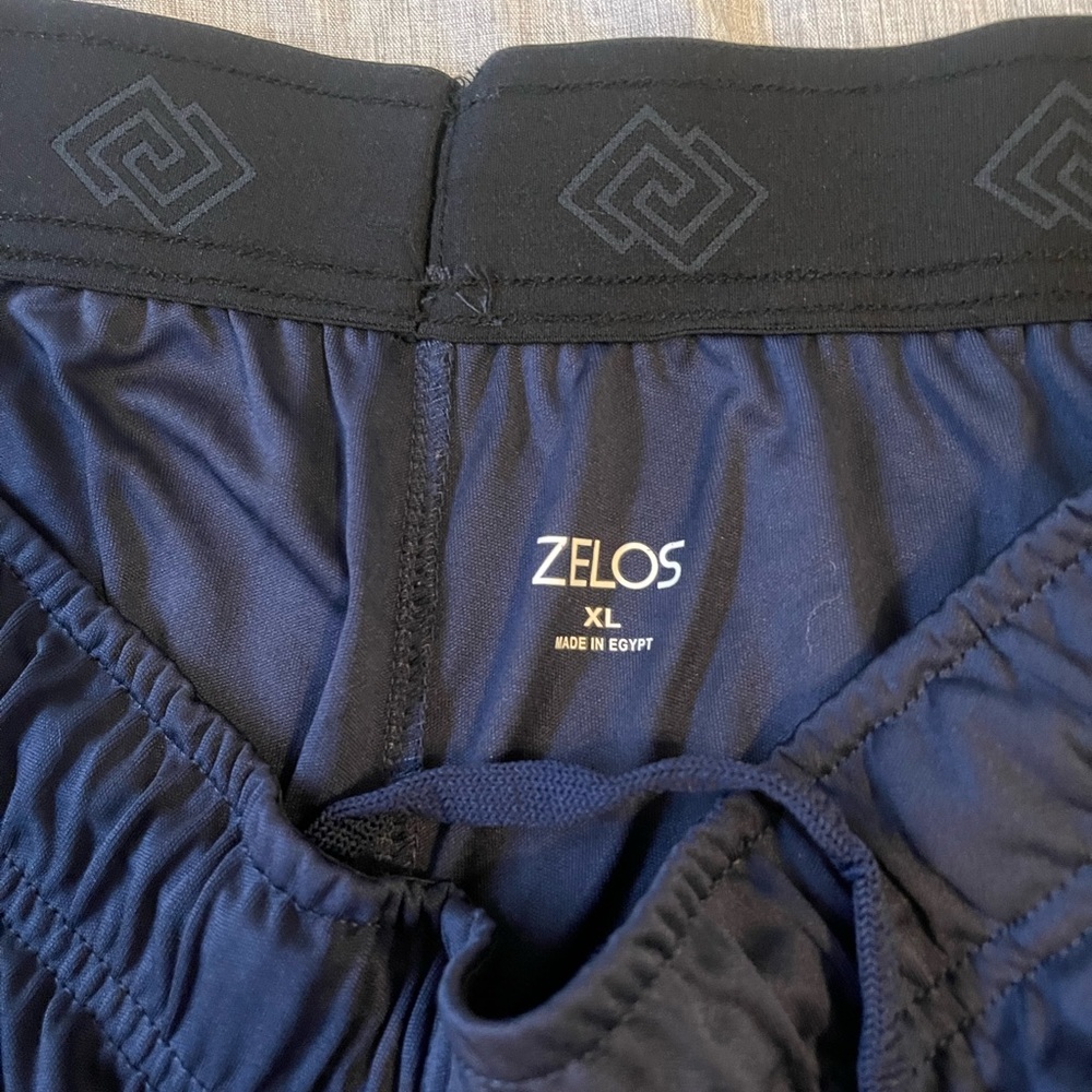 Blue XL ZELOS gym shorts